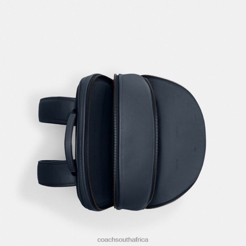 Coach Men CHARTER BACKPACK Dark Denim 4ZRDJ679