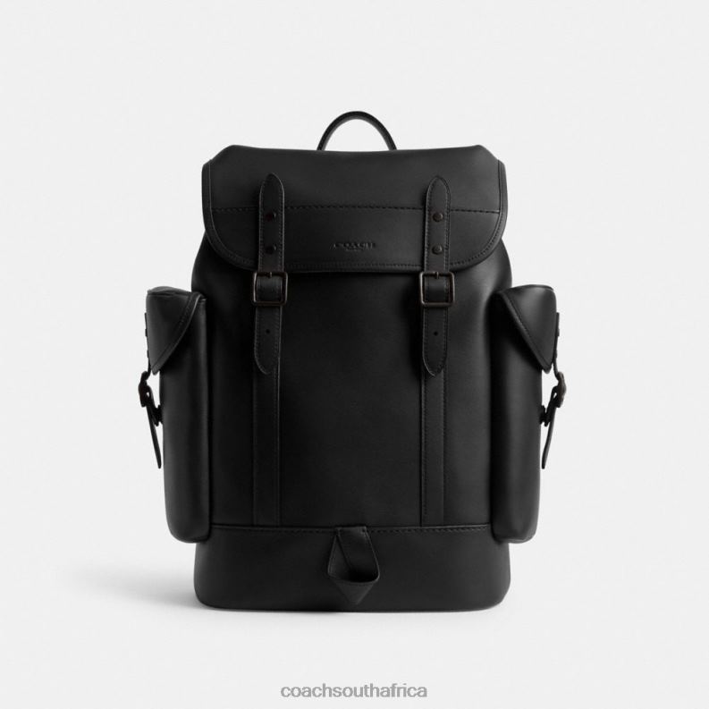 Coach Men HITCH BACKPACK Black 4ZRDJ678