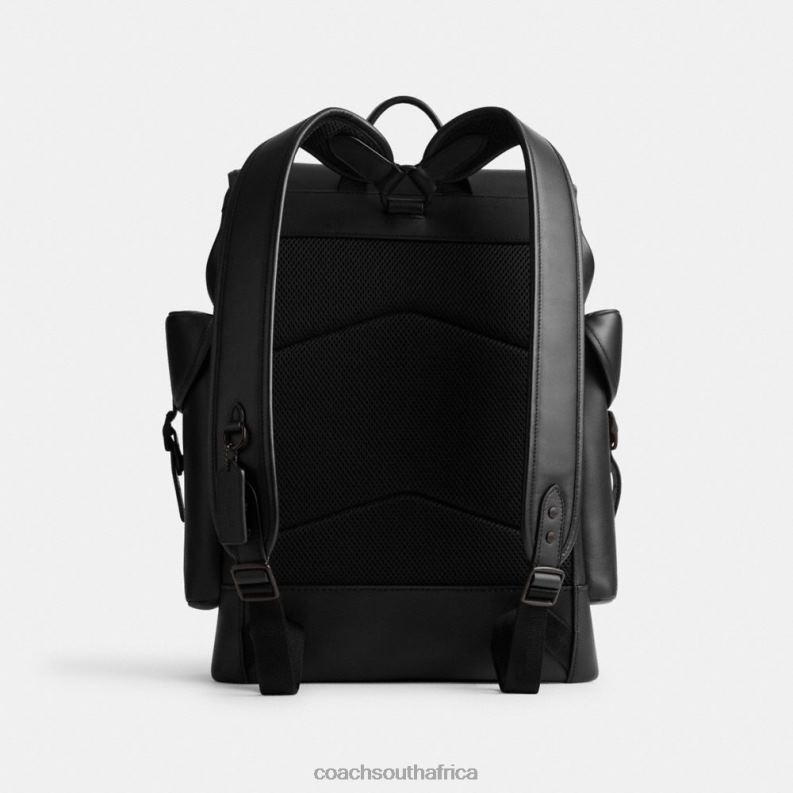 Coach Men HITCH BACKPACK Black 4ZRDJ678