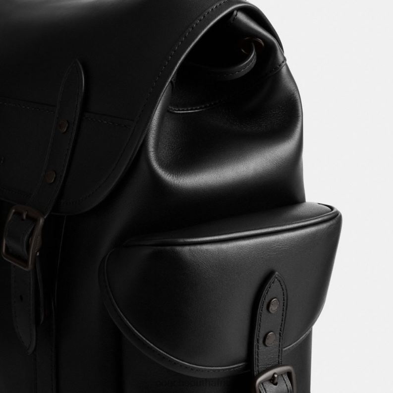 Coach Men HITCH BACKPACK Black 4ZRDJ678