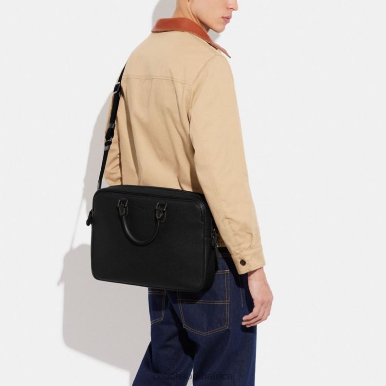 Coach Men GOTHAM BRIEF Black 4ZRDJ624