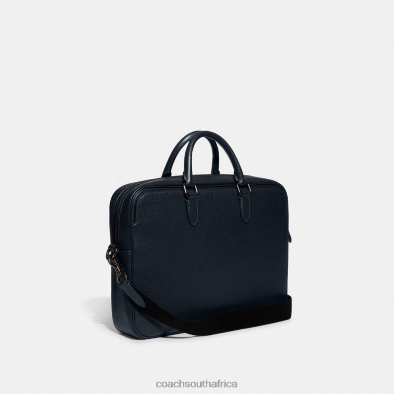 Coach Men GOTHAM BRIEF Midnight Navy 4ZRDJ625