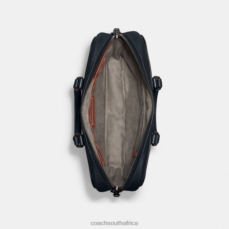 Coach Men GOTHAM BRIEF Midnight Navy 4ZRDJ625