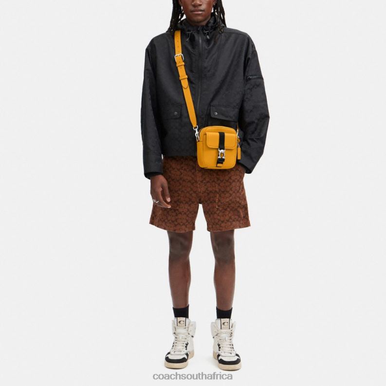 Coach Men BECK CROSSBODY Buttercup 4ZRDJ675