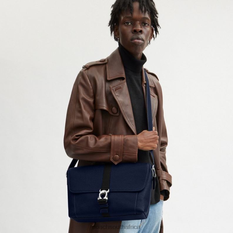 Coach Men BECK MESSENGER Deep Blue 4ZRDJ657