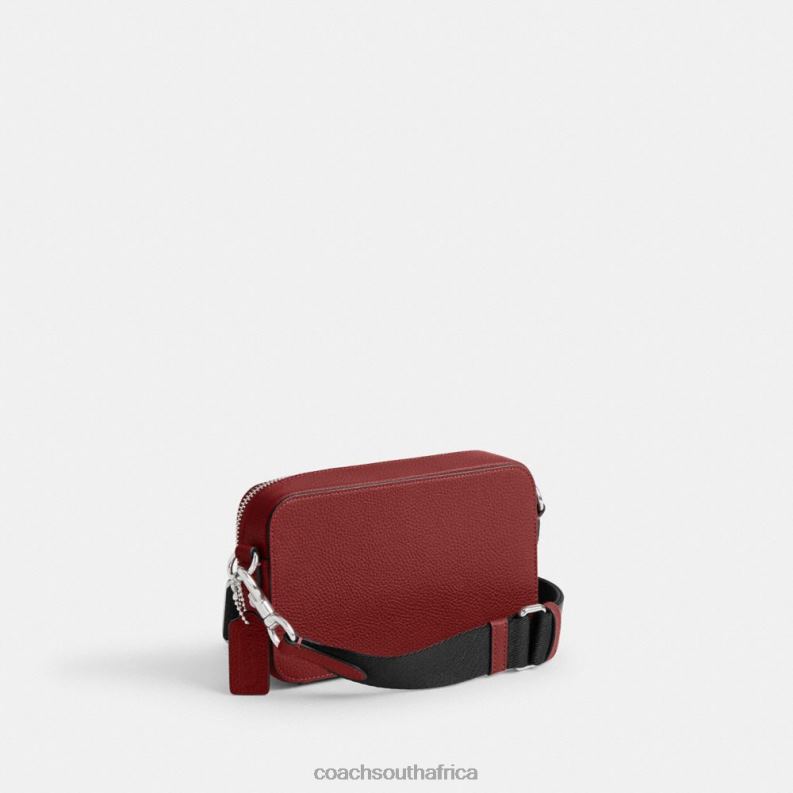 Coach Men CHARTER SLIM CROSSBODY Ruby Red 4ZRDJ649