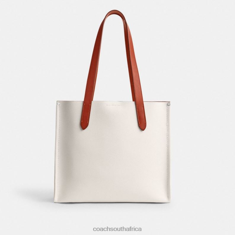 Coach Men COSMIC COACH RELAY TOTE 34 WITH REXY Chalk Multi 4ZRDJ633