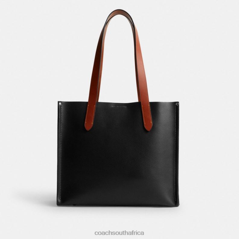 Coach Men COSMIC COACH RELAY TOTE 34 WITH ROBOT Black Multi. 4ZRDJ632