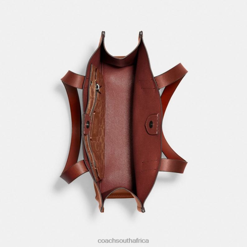 Coach Men RELAY TOTE 34 1941 Saddle 4ZRDJ645