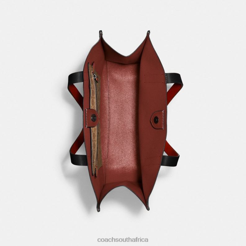 Coach Men RELAY TOTE Black 4ZRDJ629