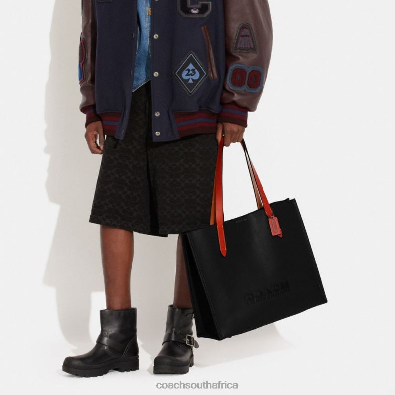 Coach Men RELAY TOTE Black 4ZRDJ629