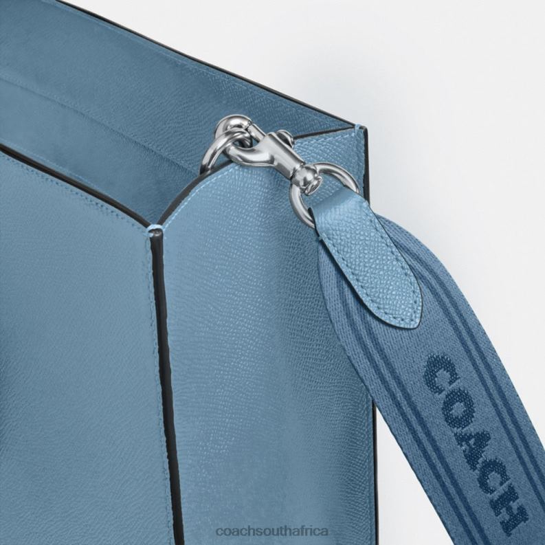 Coach Men TOTE 40 WITH SIGNATURE CANVAS INTERIOR POOL 4ZRDJ640