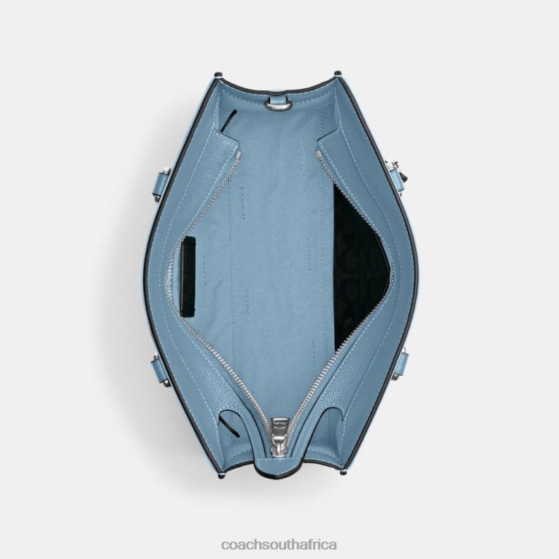 Coach Men TOTE WITH SIGNATURE CANVAS POOL 4ZRDJ639