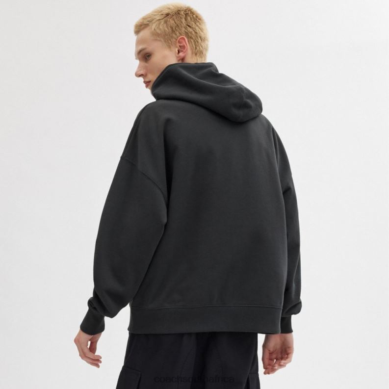 Coach Men COSMIC COACH HOODIE Black Multi. 4ZRDJ769