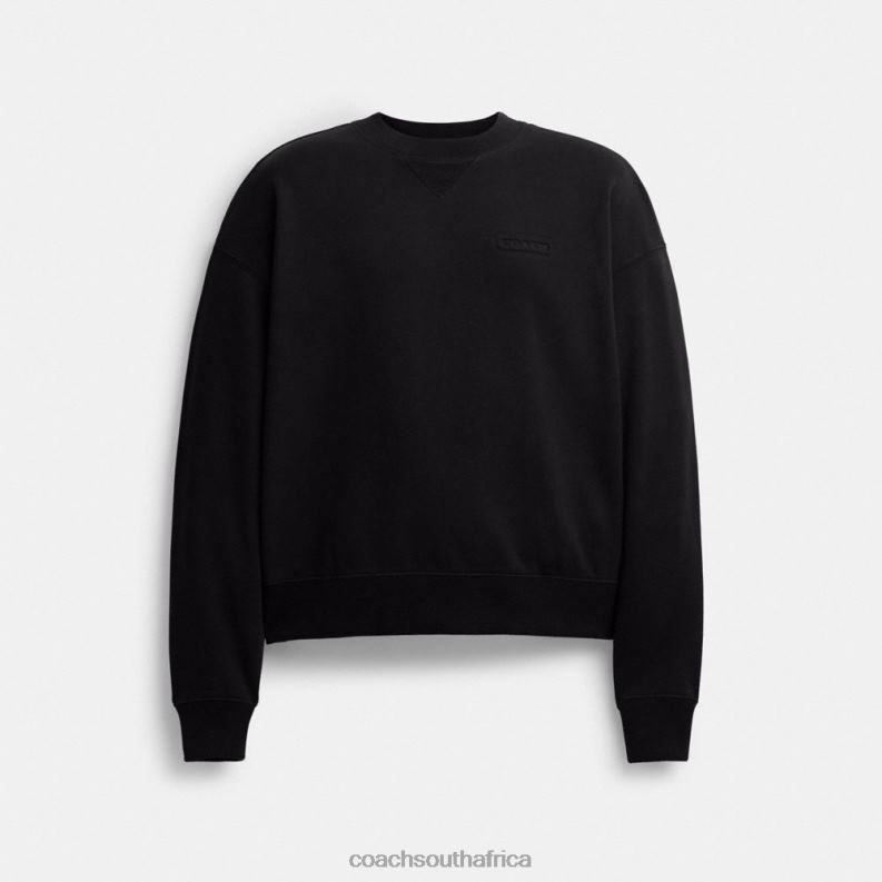 Coach Men ESSENTIAL CREWNECK Black 4ZRDJ767