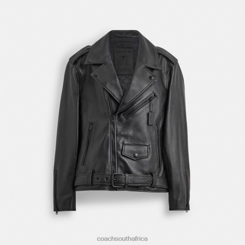 Coach Men MOTO JACKET BLACK/BLACK 4ZRDJ751