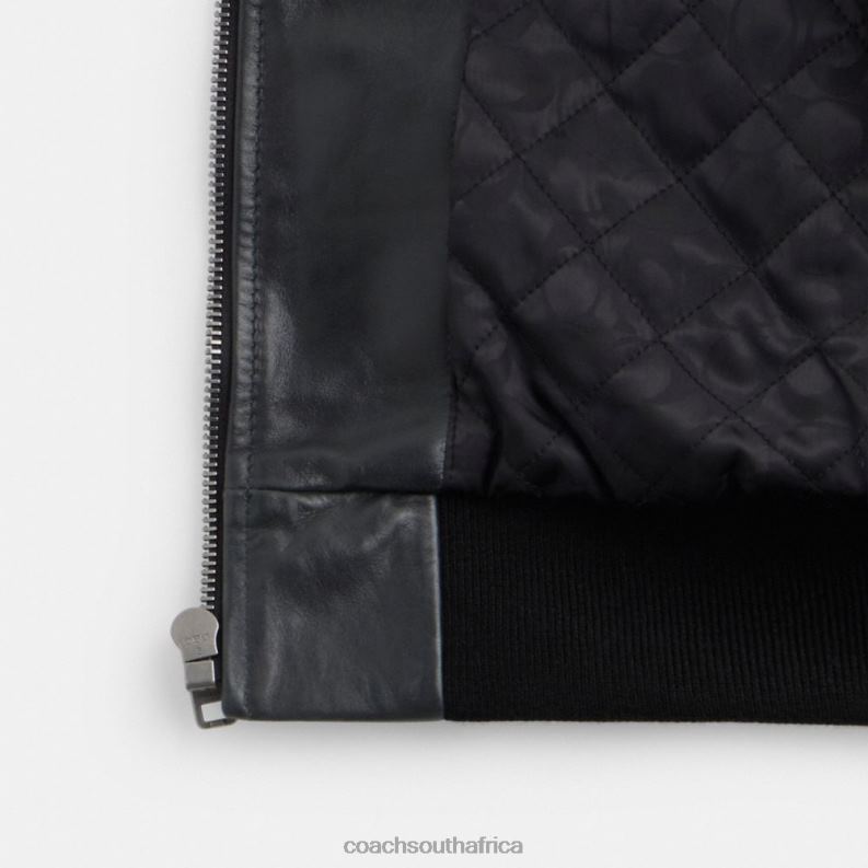 Coach Men SHEARLING UTILITY JACKET Black 4ZRDJ754