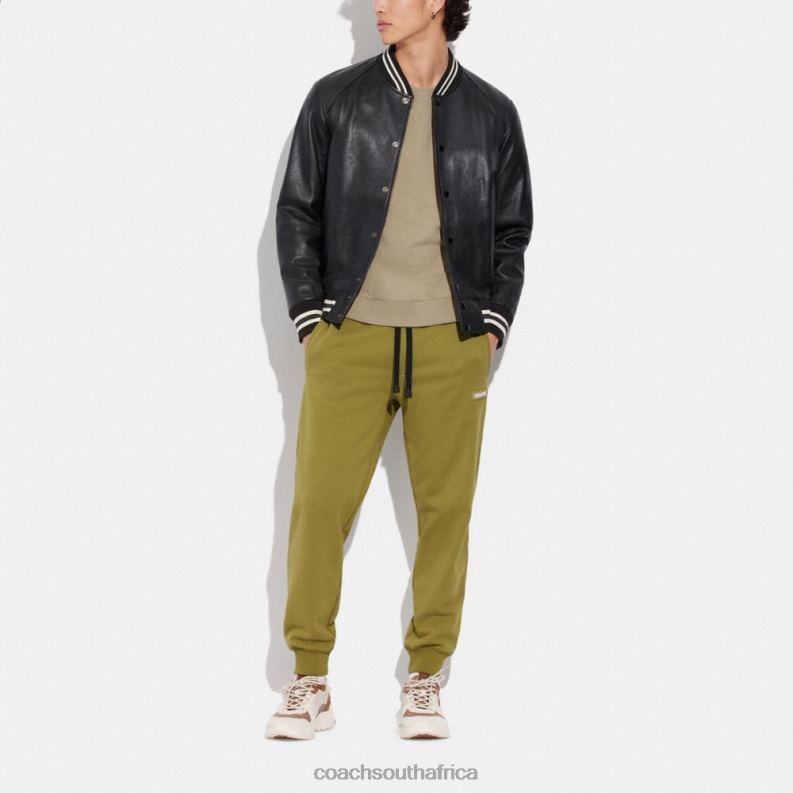 Coach Men ESSENTIAL JOGGERS OLIVE 4ZRDJ791