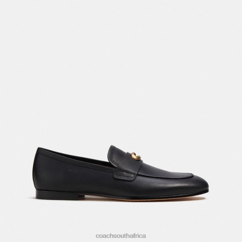 Coach Men SCULPTED SIGNATURE LOAFER Black 4ZRDJ731