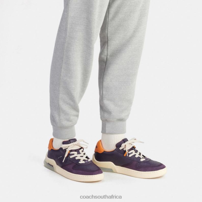 Coach Men CITYSOLE COURT SNEAKER Deep Purple 4ZRDJ749