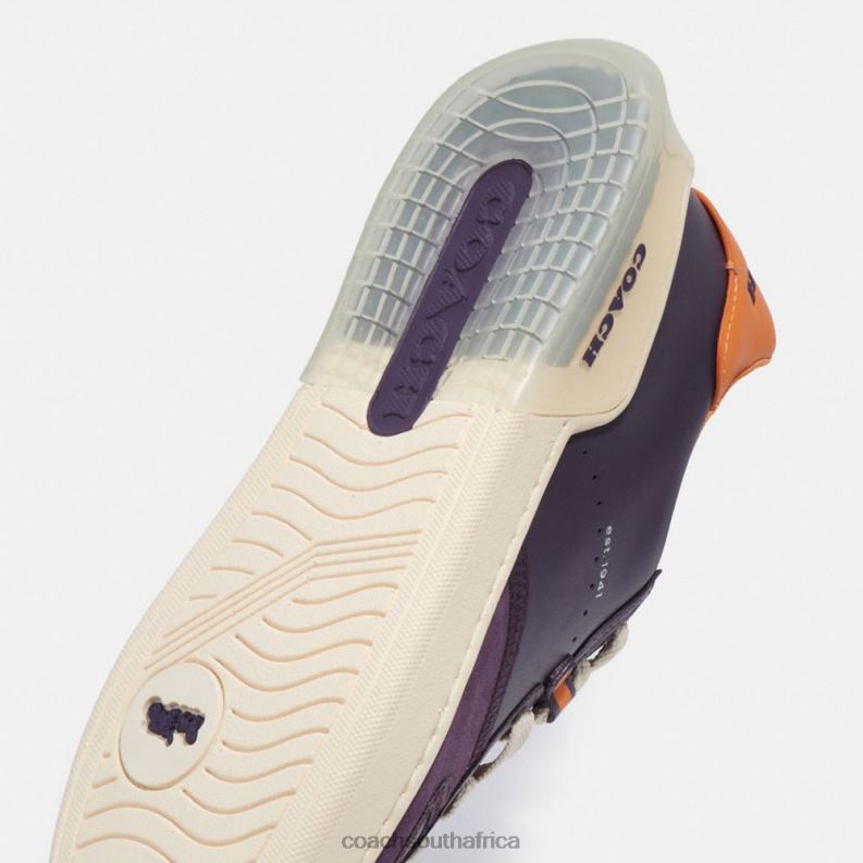 Coach Men CITYSOLE COURT SNEAKER Deep Purple 4ZRDJ749