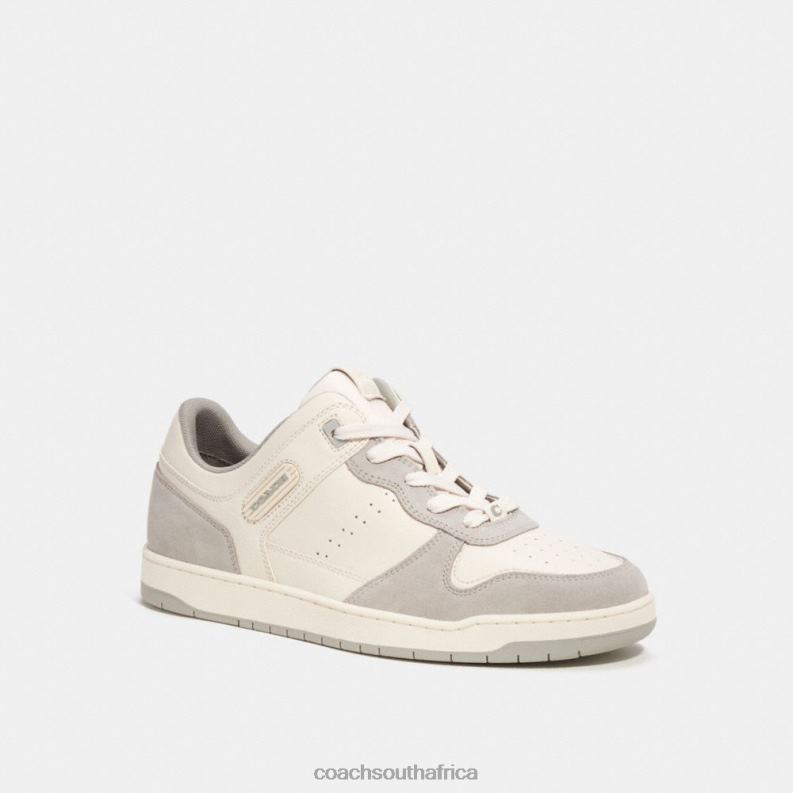 Coach Men C201 SNEAKER Chalk/Dove Grey 4ZRDJ740