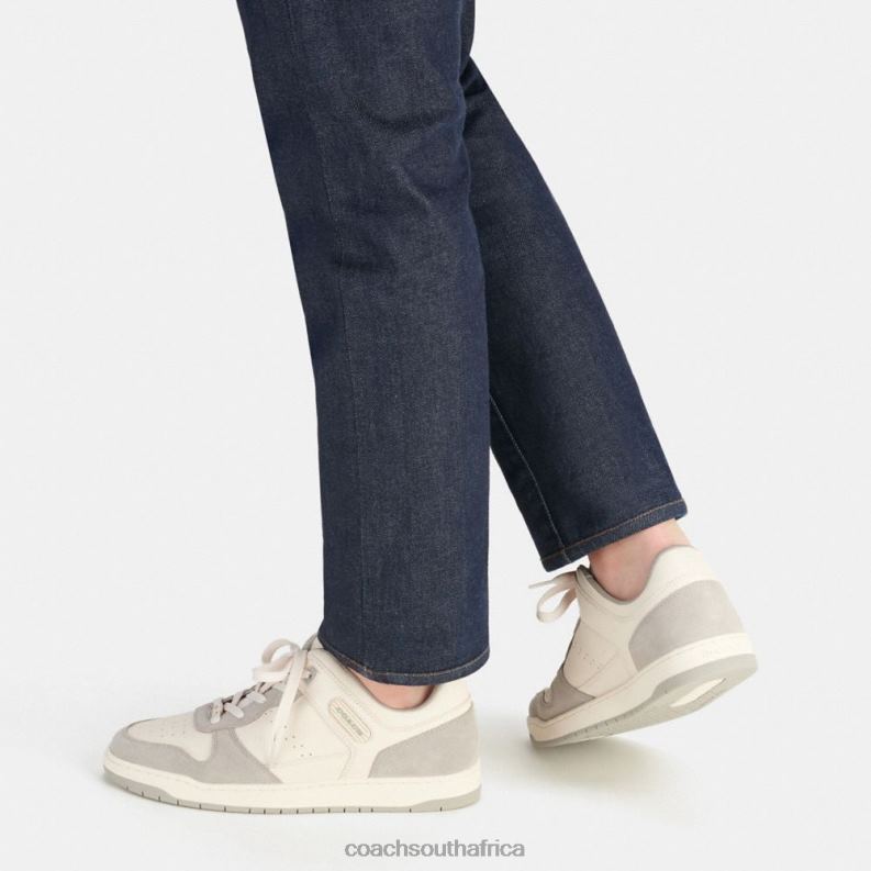 Coach Men C201 SNEAKER Chalk/Dove Grey 4ZRDJ740