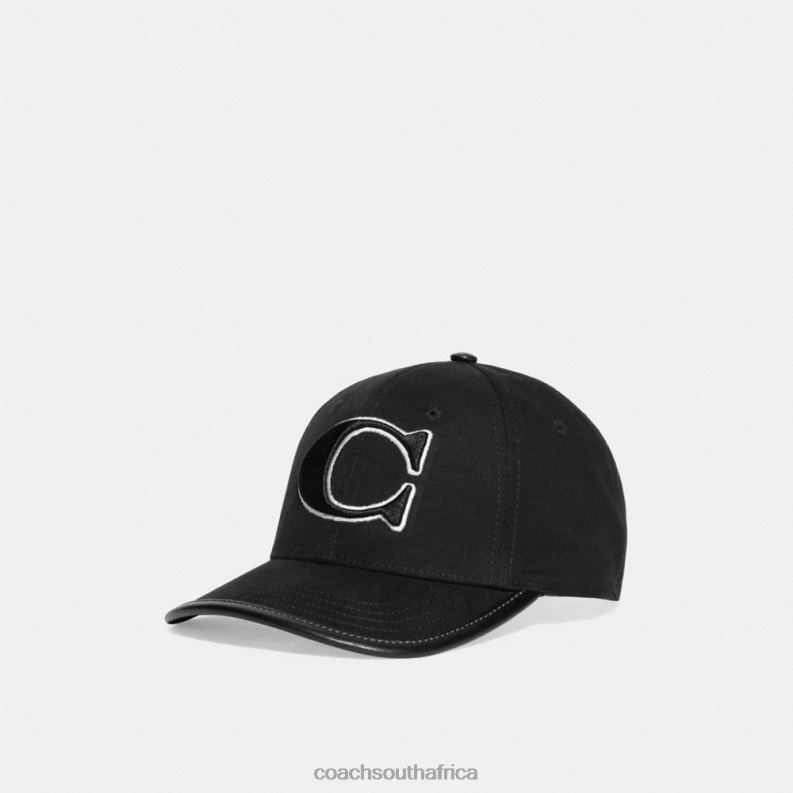 Coach Women BASEBALL HAT Black 4ZRDJ603