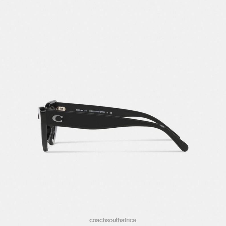 Coach Women HEART SUNGLASSES Black 4ZRDJ528