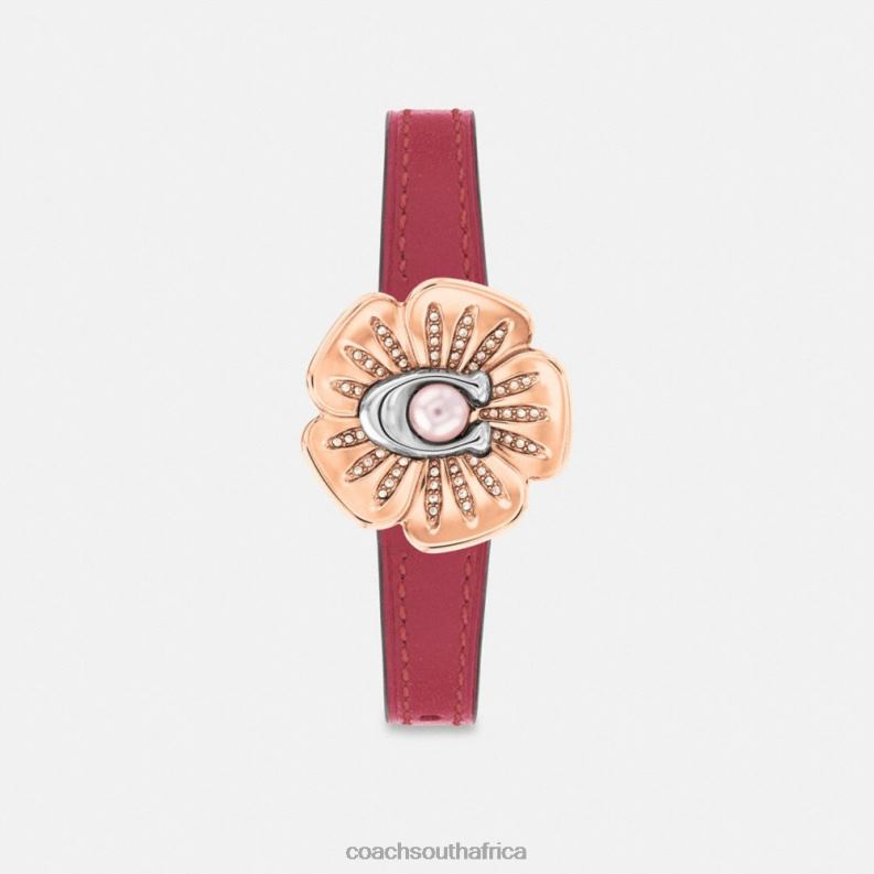 Coach Women TEA ROSE WATCH, 28MM ROUGE 4ZRDJ543