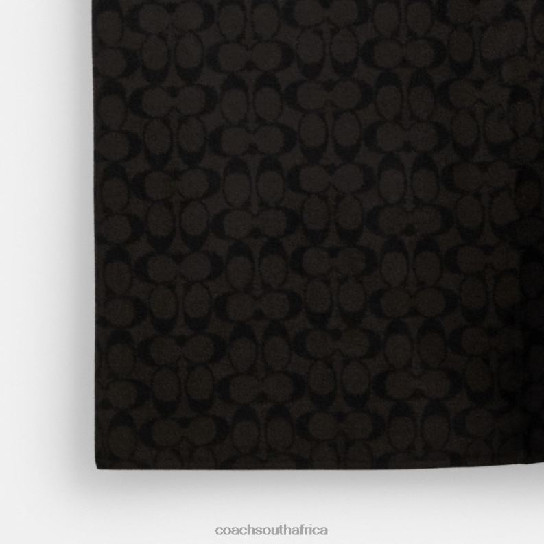 Coach Women DOUBLE FACED COAT Black 4ZRDJ434