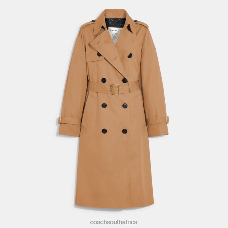 Coach Women TRENCH KHAKI 4ZRDJ467