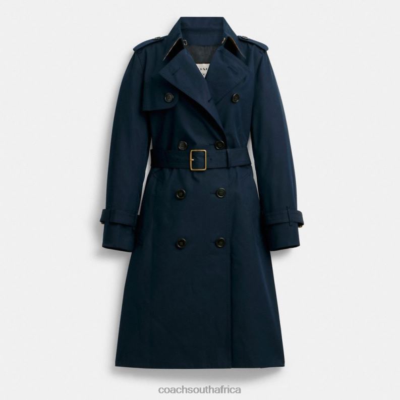 Coach Women TRENCH NAVY 4ZRDJ458