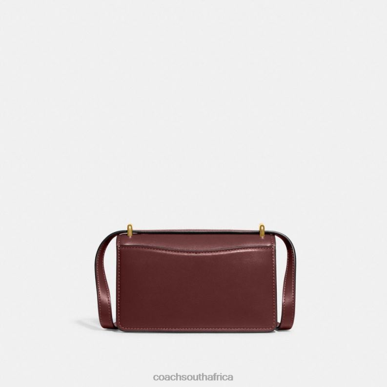 Coach Women BANDIT CROSSBODY B4/WINE 4ZRDJ3