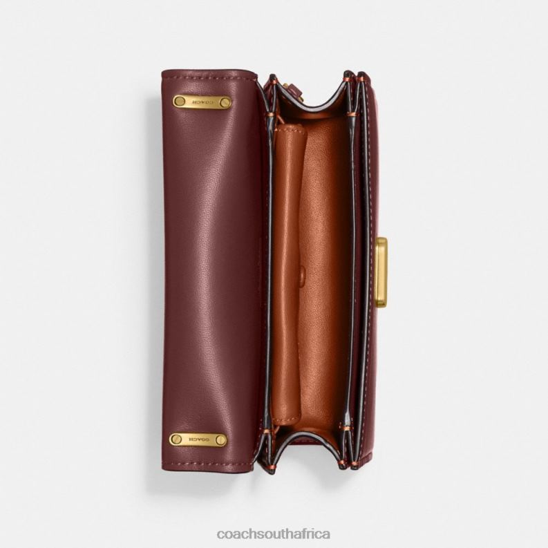 Coach Women BANDIT CROSSBODY B4/WINE 4ZRDJ3