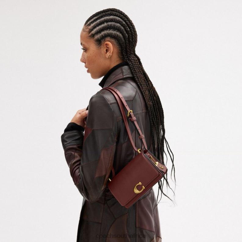 Coach Women BANDIT CROSSBODY B4/WINE 4ZRDJ3