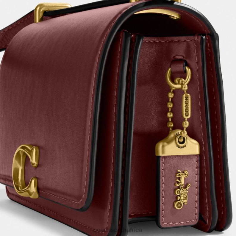 Coach Women BANDIT CROSSBODY B4/WINE 4ZRDJ3