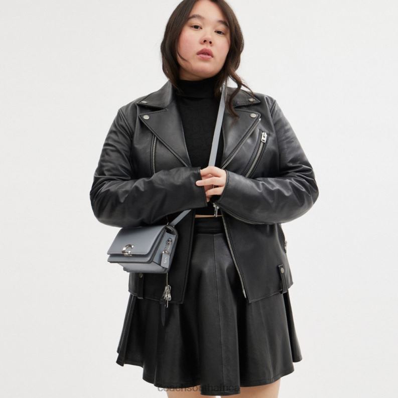 Coach Women BANDIT CROSSBODY LH/Grey Blue 4ZRDJ5