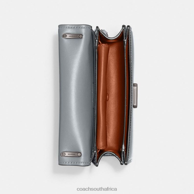 Coach Women BANDIT CROSSBODY LH/Grey Blue 4ZRDJ5