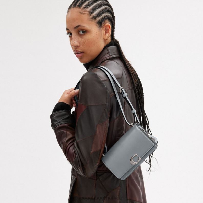 Coach Women BANDIT CROSSBODY LH/Grey Blue 4ZRDJ5