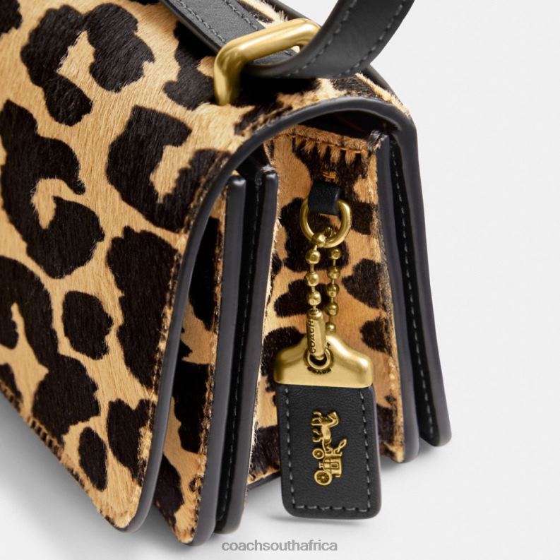 Coach Women BANDIT CROSSBODY WITH LEOPARD PRINT B4/Leopard 4ZRDJ6