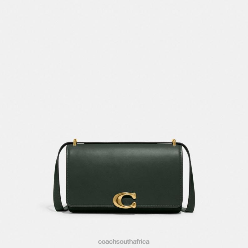 Coach Women BANDIT SHOULDER BAG B4/Amazon Green 4ZRDJ7