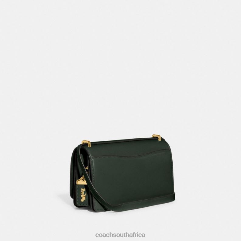 Coach Women BANDIT SHOULDER BAG B4/Amazon Green 4ZRDJ7
