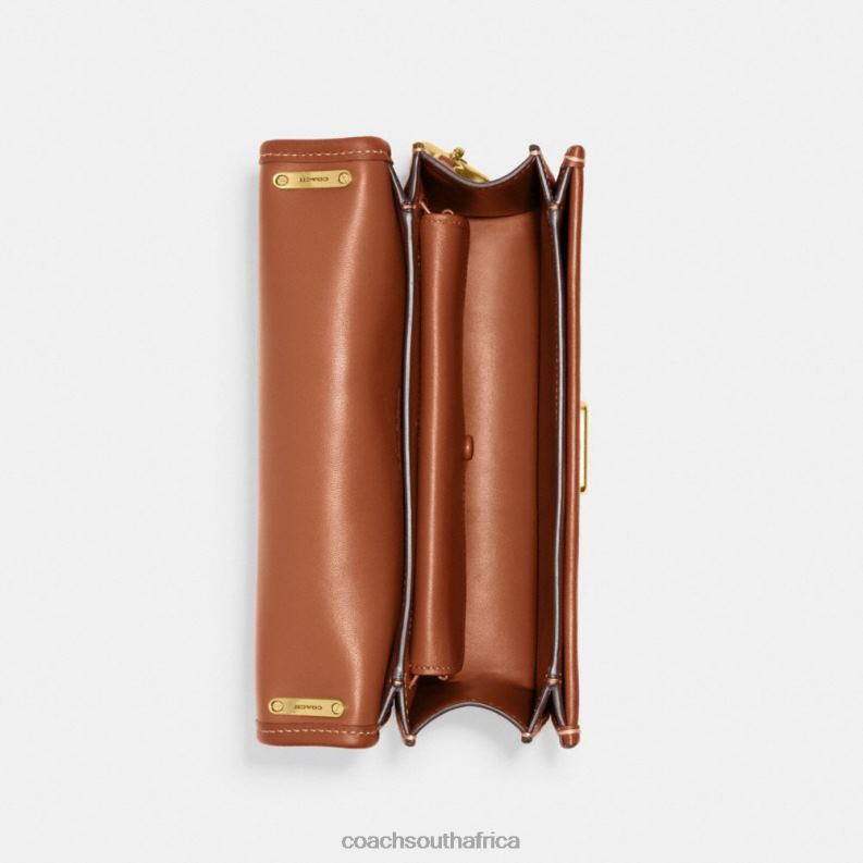 Coach Women BANDIT SHOULDER BAG IN SIGNATURE TEXTILE JACQUARD B4/Cocoa Burnished Amb 4ZRDJ13