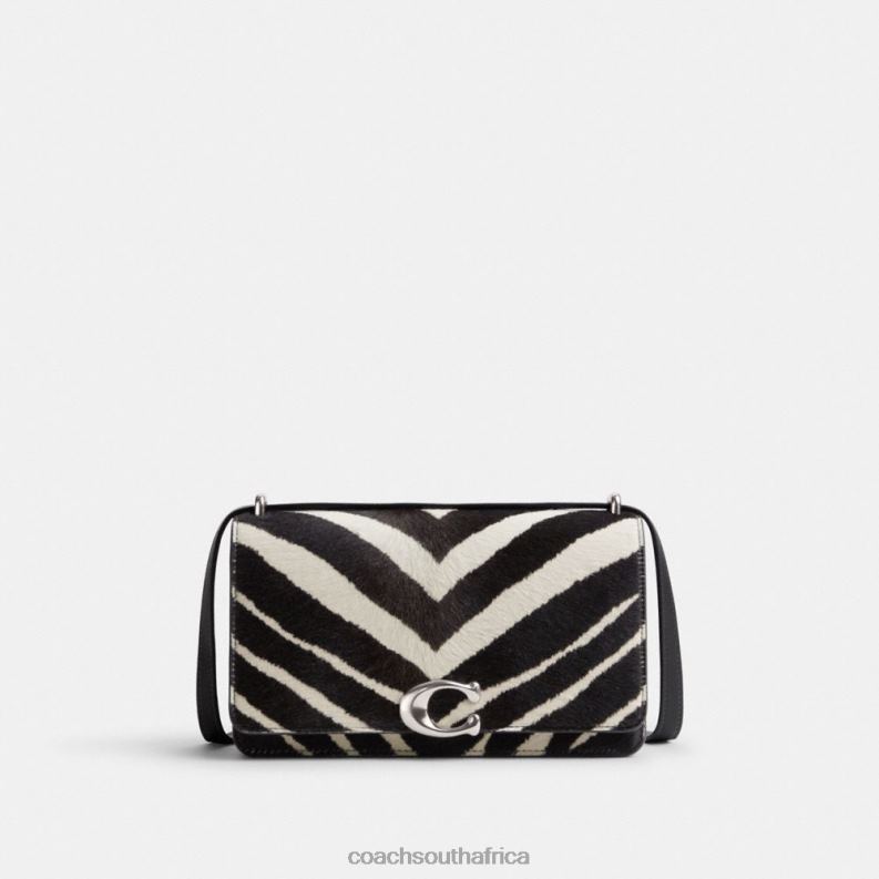 Coach Women BANDIT SHOULDER BAG WITH ZEBRA PRINT LH/Zebra 4ZRDJ1