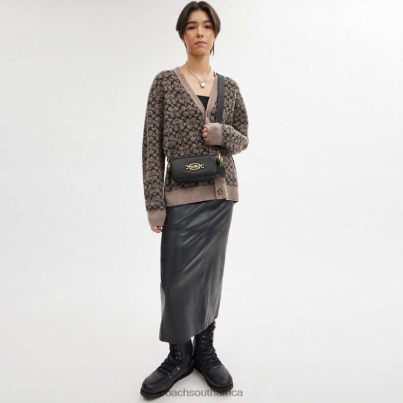 Coach Women AVERY SHOULDER BAG B4/BLACK 4ZRDJ215