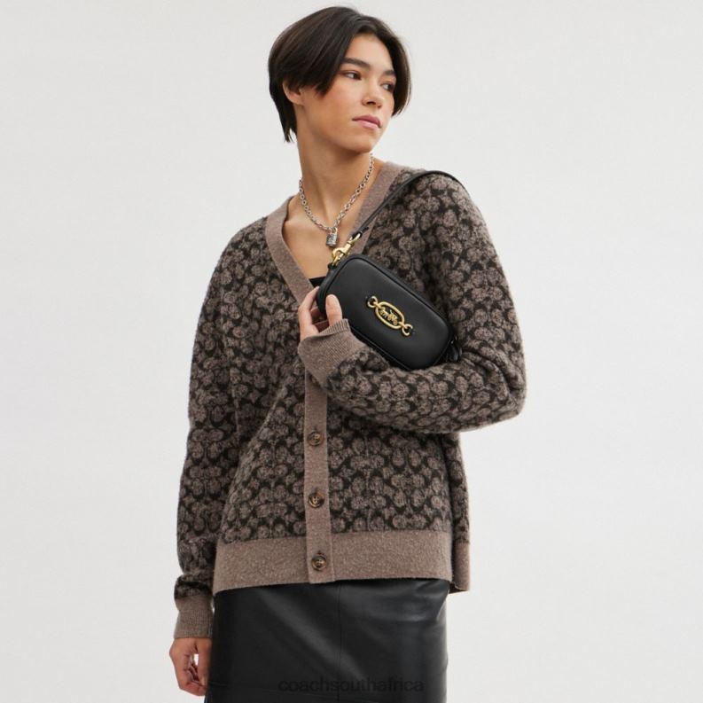 Coach Women AVERY SHOULDER BAG B4/BLACK 4ZRDJ215