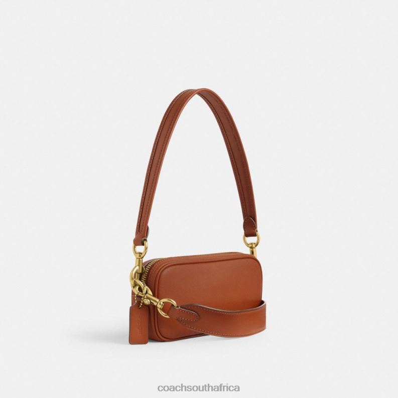 Coach Women AVERY SHOULDER BAG B4/Burnished Amber 4ZRDJ217