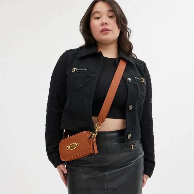 Coach Women AVERY SHOULDER BAG B4/Burnished Amber 4ZRDJ217