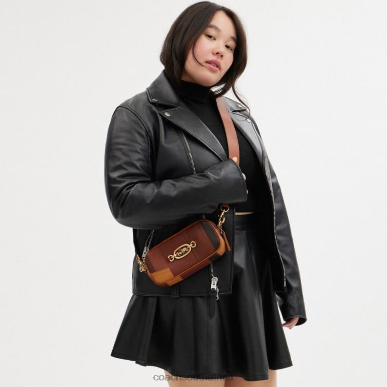 Coach Women AVERY SHOULDER BAG IN PATCHWORK B4/Multi 4ZRDJ221